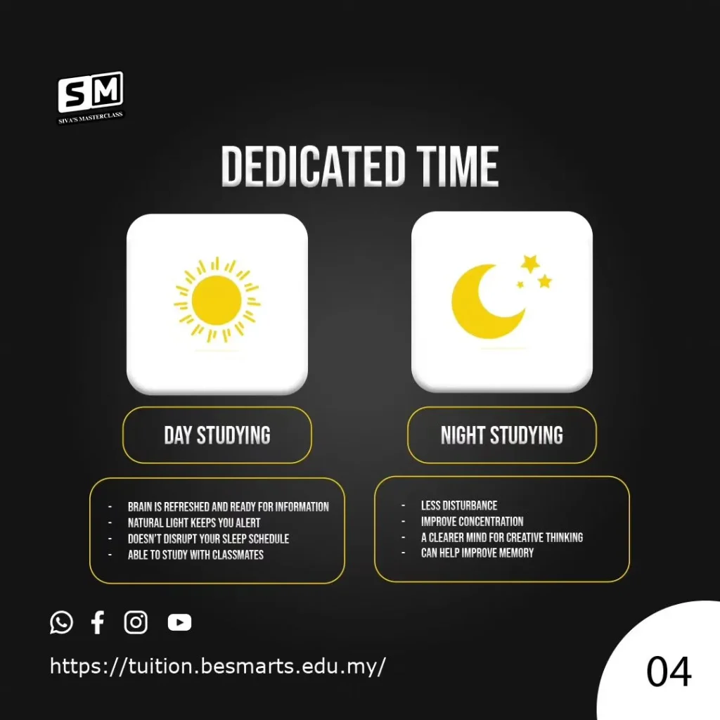 Dedicated Time