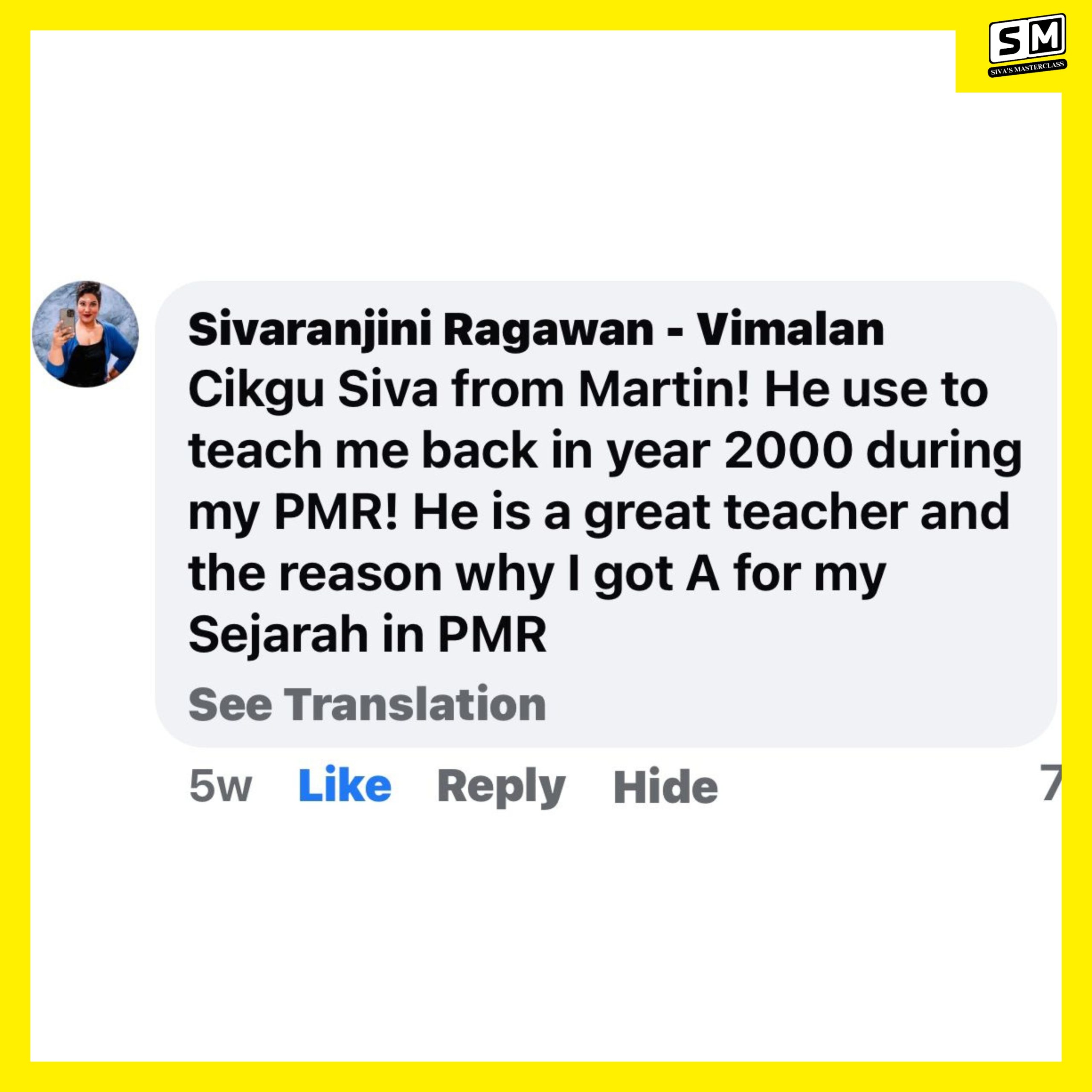 Siva's Masterclass Review